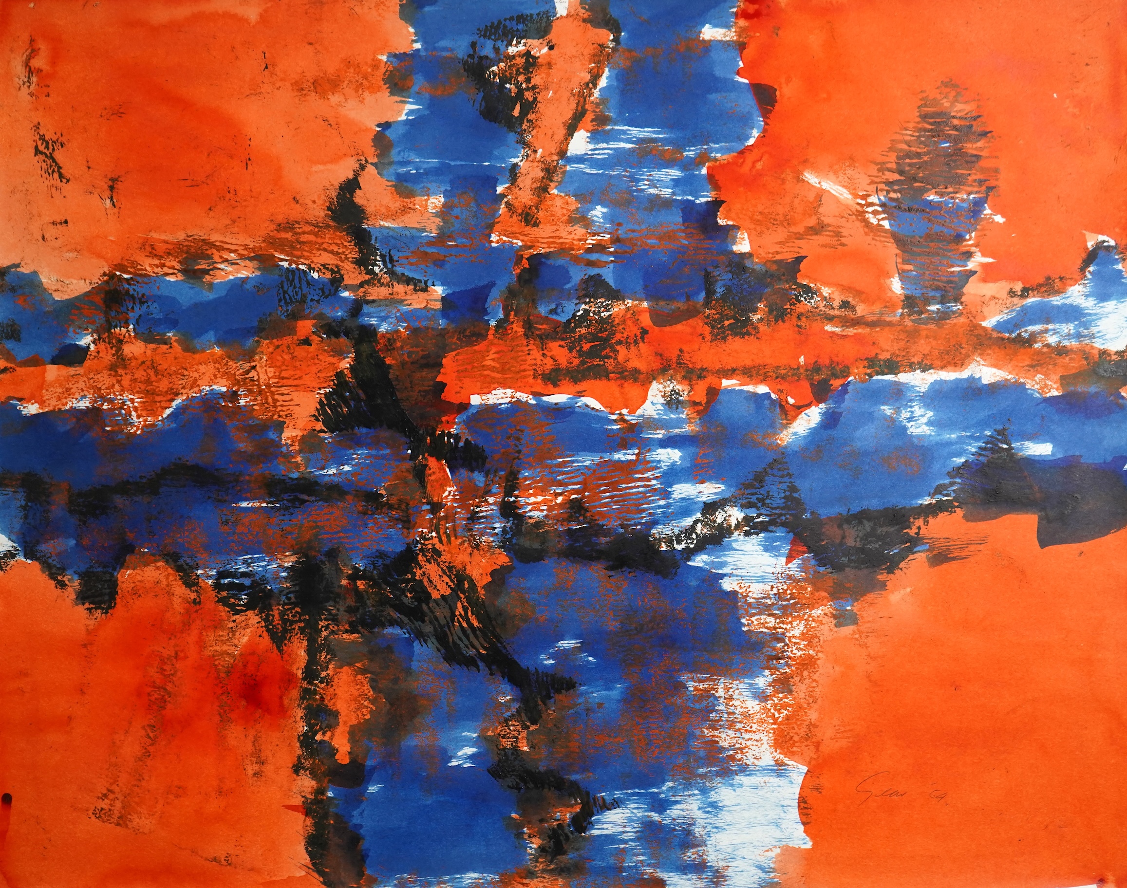 William Gear RA RBSA, 1915-1997, 'Untitled, 1964'